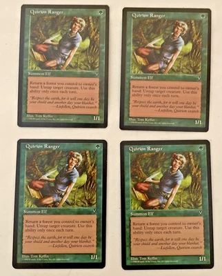 4x Quirion Ranger Visions MTG Magic the Gathering LP/NM - Image 1 of 2