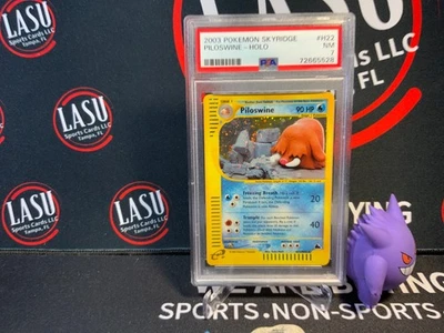 Pokemon Piloswine Holo Rare Skyridge #H22 PSA 7 - Image 1 of 2