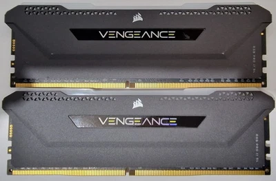 32GB DDR4 3600Mhz Ram 2 x 16GB C18 RGB Corsair Vengeance PRO SL Tested & Working - Image 1 of 4
