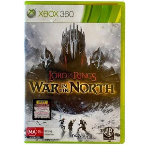 The Lord of the Rings War in the North Xbox 360 Game PAL Fantasy Action RPG - Picture 1 of 6