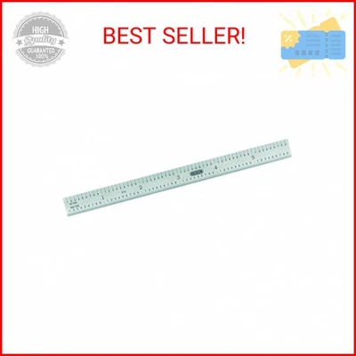 General Tools Flexible 6-Inch Straight Edge Ruler #616, Stainless Steel - 4 Grad - Image 1 of 2