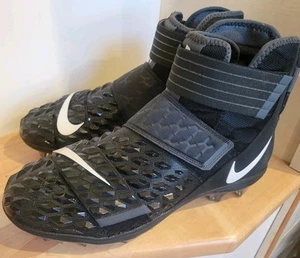 Nike Force Savage Elite 2 Football Cleats Black White AH3999-001 Men Size 11.5 - Picture 1 of 11