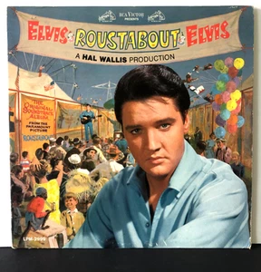 COVER ONLY NO RECORD Elvis Presley ROUSTABOUT Original 1964 RCA Victor Mono VG++ - Imagen 1 de 10
