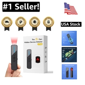 360-Degree Wireless Bug Detector: Ultimate Privacy Protection at Home & Hotels - Picture 1 of 9