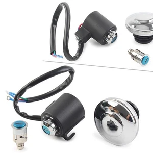 Zündschloss Schloss Tankdeckel Zylinder für Harley Sportster 883 XL 883 95-03 - Bild 1 von 7