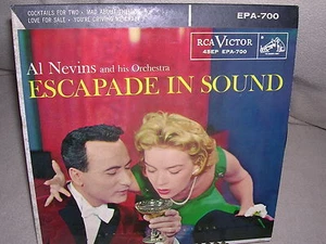 Escapade in Sound Al Nevins and His Orchestra 45EP EPA-700 RCA Victor - Imagen 1 de 2