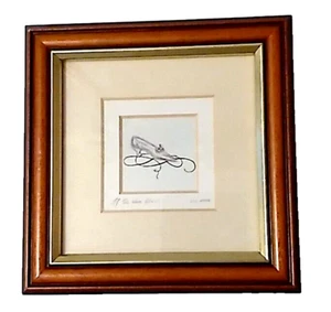 Global Miniatures Framed Matte Print Made in England If the Shoe Fits VTG 1999 - Picture 1 of 8
