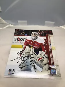 Braden Holtby Signed Washington Capitals 8x10 Photo Autographed PSA/DNA COA 1E - Picture 1 of 4