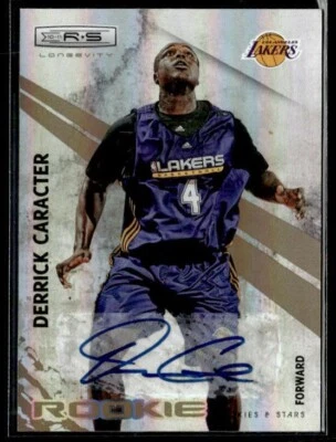 L9,029 - 2010-11 Rookies and Stars Longevity Auto #130 Derrick Caracter /79 - Image 1 of 2