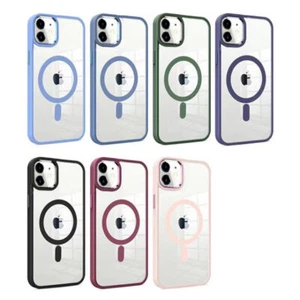 For iPhone 12 / 12 Pro - MT Series Clear Magnetic Case - Picture 1 of 10