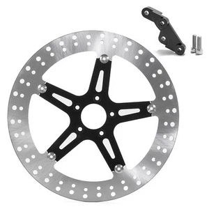 Floating 15 Big Front Brake Rotor Bracket for Harley Sportster 883 1200 XL 14-24 - Picture 1 of 8