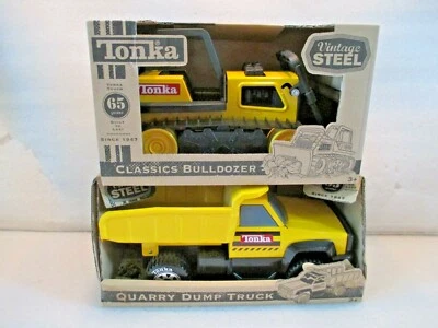 Nuevo camión de volteo Tonka Classic Vintage Steel Heritage 2012 bulldozer Classc Foto 1 de 4