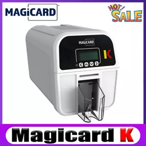 New Magicard Magicard K Printer 600 Dpi Dual Sided ID Card USB Ethernet Port - Picture 1 of 5