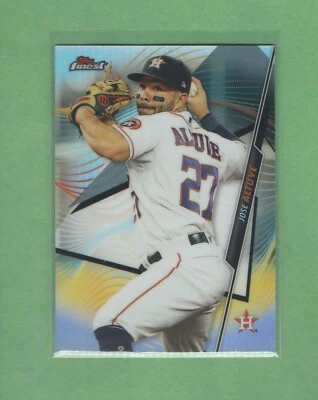 2020 Finest - Refractor -  #82 - Jose Altuve - Houston Astros - Image 1 of 2