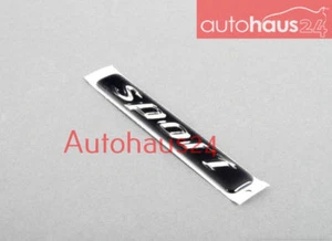 MERCEDES BENZ 300SL 500SL C E SL SLK CLASS EMBLEM "SPORT" FENDER NEW GENUINE OE - Picture 1 of 1