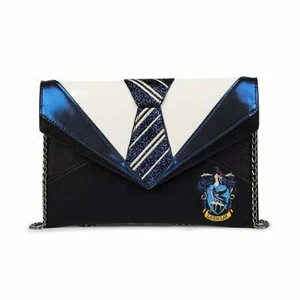 OFFICIAL HARRY POTTER DANIELLE NICOLE DESIGNER RAVENCLAW CLUTCH BAG BNWT - Picture 1 of 2