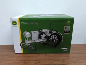 1/16 Ertl John Deere Waterloo Boy Tractor, Silver, 100Th Anniversary - Picture 1 of 2