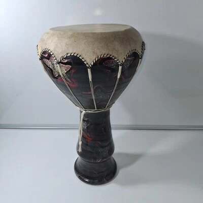 Tontrommel dekorativ, schöner Zustand und Klang. - Bild 1 von 3