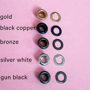 Metal eyelets 8mm4mm4mm for Curtains tool  Craft DIY tent x10x50x100 sets