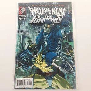 Marvel Comic Book Revelation WolverineThe Punisher 1 Direct Variant NM Vintage - Picture 1 of 9