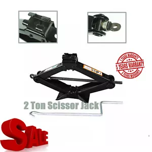 2 TON TON SCISSOR JACK LIFT WIND UP FOR CAR VAN GARAGE HOME EMERGENCY QUALITY US - Bild 1 von 10