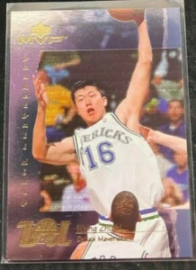 Wang Zhizhi - 2001-02 Upper Deck MVP "Basketball Diary" #BD2 Dallas Mavericks - Picture 1 of 2