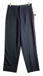 Briggs New York Women's Pants Navy Size 8 Petite Flat Front CUT 224304 NWT - Picture 1 of 5