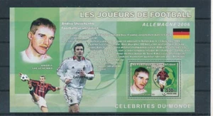 D433660 Congo S/S MNH Personaggi Famosi Calcio Andriy Shevchenko - Foto 1 di 1
