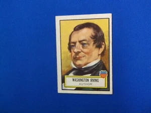 1952 Look n See #18 Washington Irving EX + - Imagen 1 de 3