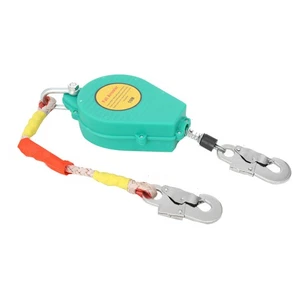 Self Retracting Lifeline 33ft Fall Arrester Lanyard Harness Fall Protection - Picture 1 of 13
