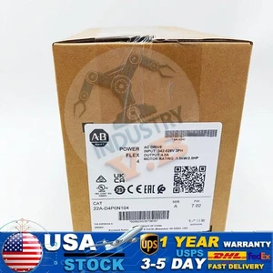 Allen-Bradley AB 22A-D4P0N104 PowerFlex 4 1,5 kW 2,0 HP accionamiento de CA nuevo sellado - Imagen 1 de 4