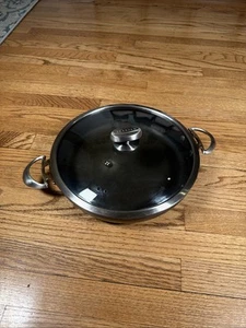 Scanpan PRO IQ 4.25 qt. Covered Chef Pan Cookware Made In Denmark - Picture 1 of 9
