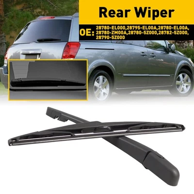 Rear Wiper Arm & Blade For Nissan Versa 2007 2008 2009 2011 2012 # 28780EL000 US - Image 1 of 4