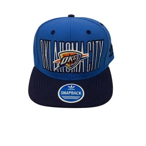 Oklahoma City Thunder Adidas NBA Team Logo City Spell Out Herren Snapback Cap Mütze - Bild 1 von 7