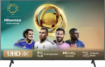 HISENSE 50A6N SMART TV LED 50 ULTRA HD 4K 3840 x 2160 Pixel E - Immagine 1 di 4