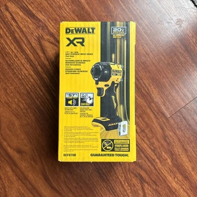 DeWalt DCF870B 20V MAX XR Brushless Cordless Quiet Hydraulic Impact Driver - Image 1 of 4