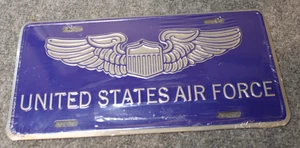 United States Air Force U.S. License Plate Aluminum 12" Sealed NEW - Picture 1 of 6