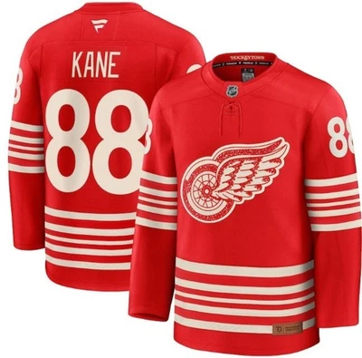 Patrick Kane Detroit Red Wings Centennial 100 Years 2025-26 Jersey All STITCHED - Image 1 of 4