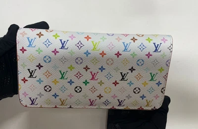 Louis Vuitton LV Long Wallet White Monogram MultiColor - Image 1 of 4