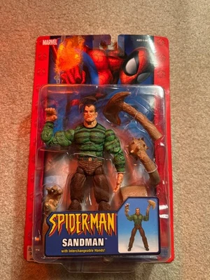 Figura Spiderman Sandman con manos intercambiables Foto 1 de 3