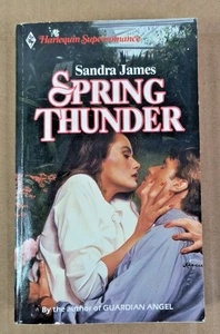 Sandra James, Spring Thunder, Paperback 1988 - Imagen 1 de 7