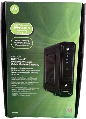 MOTOROLA SB6120 SURFboard Cable Modem Extreme - Unopened - Image 1 of 4