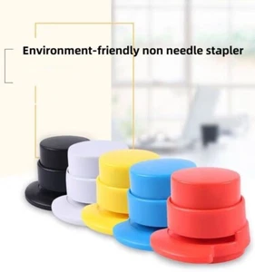Staple Free Stapler, Join Paper Without Using Metal Staples - Picture 1 of 9