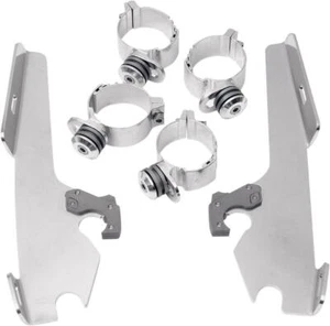 Kit supporto blocco grilletto parabrezza Memphis Shades per Harley FXDF 1584 2008-2011 - Foto 1 di 1