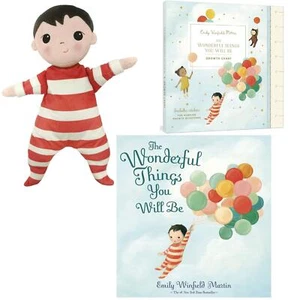 The Wonderful Things You Will Be Emily Winfield Martin Set Book Growth Chart - Imagen 1 de 7