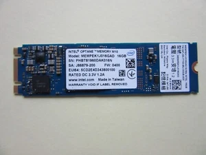 Intel Optane Memory M10 16GB M.2 2280 PCIe MEMPEK1J016GAD J86879-200 - TESTED - Picture 1 of 7