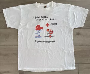 Vintage Penn State Thon/American Red Cross 2002 Grafik T-Shirt. herren xl - Bild 1 von 5
