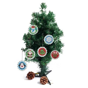 AU Seller - 6 Piece Diamond Painting Christmas Tree Ornament/Decoration Set - Picture 1 of 5