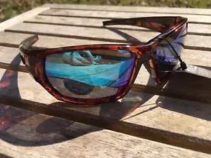 Gafas de sol RAZE Sonar polarizadas espejadas azul marrón lente tortuga carcasa 28344 - Imagen 1 de 12