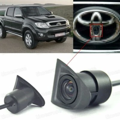 HD CCD Car Front View Camera Logo Embedded for Toyota Hilux VIGO 2009 2010 2011 - Image 1 of 4